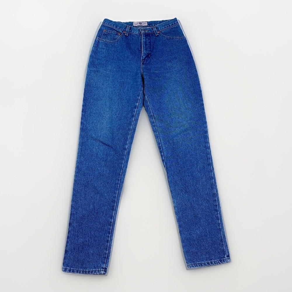 Gap Jeans Womens 9/10 Blue Vintage High Waist Straight Leg Made in USA